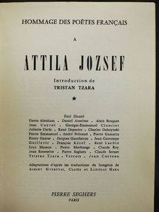 Attila József - Hommage des Poétes Francais a Attila Jozsef [antikvár]