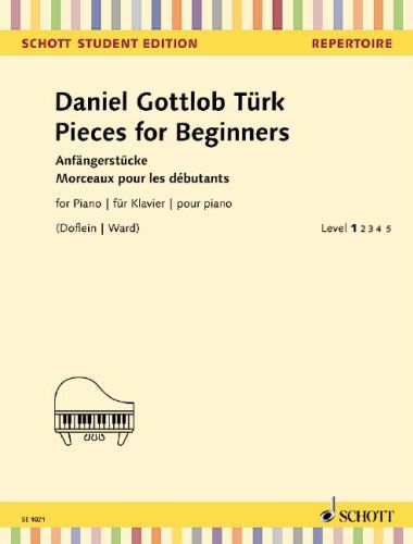 TÜRK - PIECES FOR BEGINNERS. ANFAENGERSTÜCKE FOR PIANO LEVE 1 (DOFLEIN / WARD)