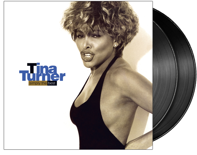 TINA TURNER - SIMPLY THE BEST 2LP TINA TURNER
