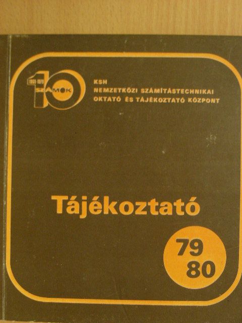 Tájékoztató 79/80 [antikvár]