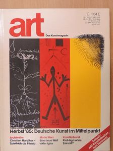 Alfred Nemeczek - art - Das Kunstmagazin Oktober 1985. [antikvár]