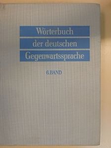 G. Ginschel - Wörterbuch der deutschen Gegenwartssprache 6. [antikvár]