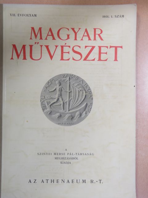 Kapossy János - Magyar Művészet 1931/1. [antikvár]