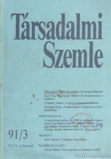 Társadalmi Szemle 91/3 [antikvár]