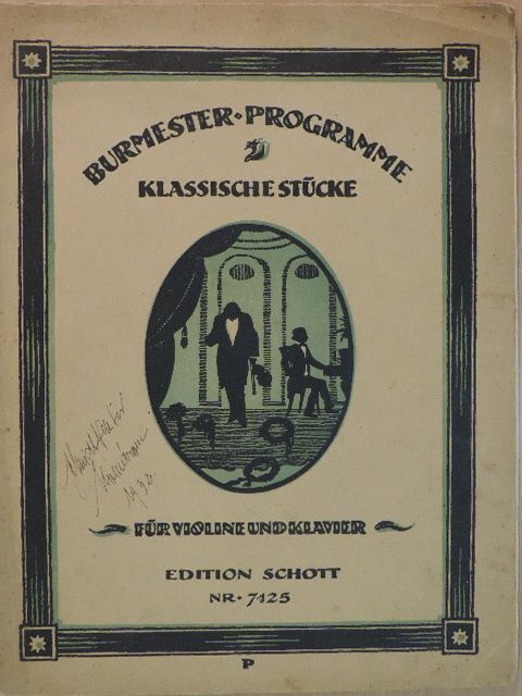 Beethoven - Burmester-Programme Klassische Stücke [antikvár]