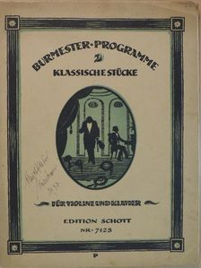 Beethoven - Burmester-Programme Klassische Stücke [antikvár]