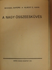 Albert E. Kahn - A nagy összeesküvés [antikvár]