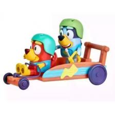 Bluey: Gokart készlet 2 db figurával