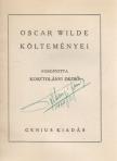 Wilde Oszkár, Oscar Wilde - Versek [antikvár]