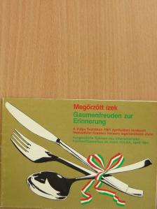 Megőrzött ízek [antikvár]
