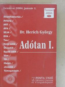 Dr. Herich György - Adótan I. [antikvár]