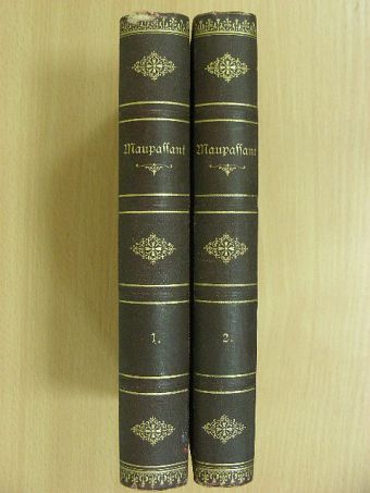 Guy de Maupassant - Gesammelte Werke I-II. (gótbetűs) [antikvár]