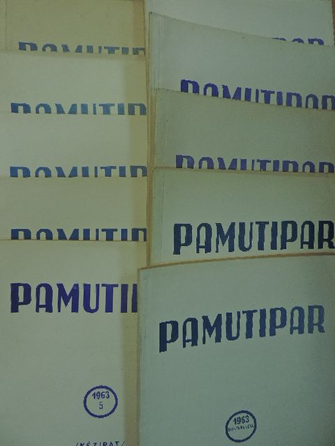 Pamutipar 1963. (nem teljes évfolyam) [antikvár]