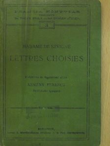 Madame de Sévigné - Lettres choisies [antikvár]