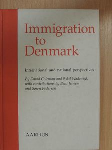 Bent Jensen - Immigration to Denmark [antikvár]