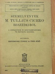 M. Tullius Cicero - Szemelvények M. Tullius Cicero beszédeiből [antikvár]