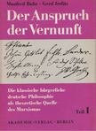 Manfred Buhr - Der Anspruch der Vernunft [antikvár]