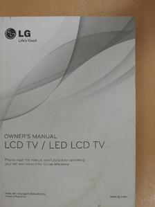Owner's Manual LCD TV/LED LCD TV [antikvár]