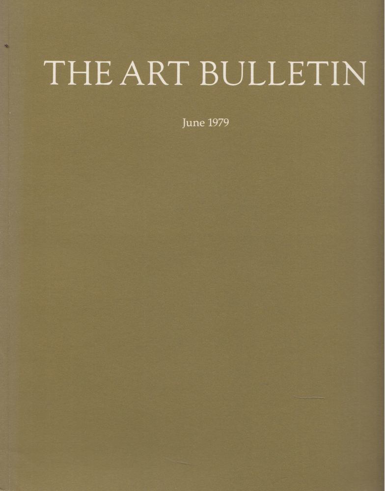 Kathleen Weil-Garris - The Art Bulletin 1979/June [antikvár]