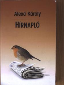 Alexa Károly - Hírnapló [antikvár]