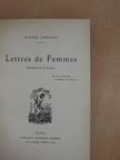 Marcel Prevost - Lettres de Femmes [antikvár]