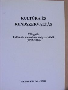 Becsei Zsuzsanna - Kultúra és rendszerváltás [antikvár]