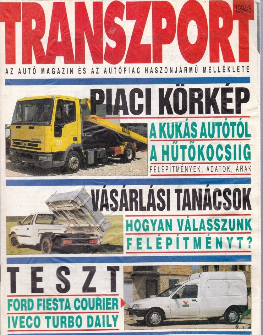 Kovács András - Transzport 1994/3 [antikvár]