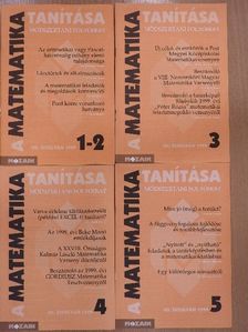 Holló-Szabó Ferenc - A matematika tanítása 1999/1-5. [antikvár]