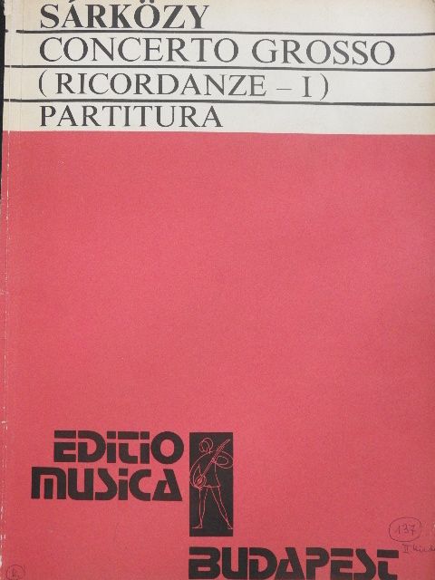 Sárközy István - Concerto grosso [antikvár]