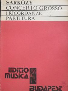 Sárközy István - Concerto grosso [antikvár]