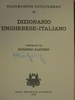 Eugenio Kastner - Dizionario Ungherese-Italiano [antikvár]