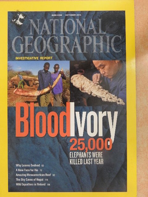 Bryan Christy - National Geographic October 2012 [antikvár]