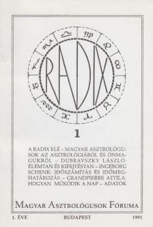 Belcsák Sándor (szerk.) - Radix 1. [antikvár]
