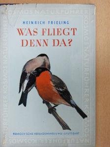 Dr. Heinrich Frieling - Was fliegt denn da? [antikvár]