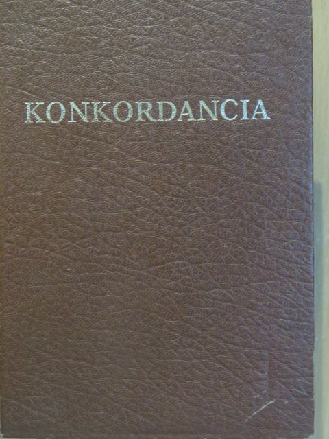 Balázs Károly - Konkordancia [antikvár]