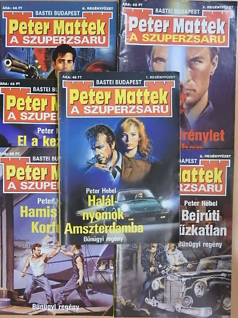 Peter Hebel - Peter Mattek, a szuperzsaru 1-6. [antikvár]