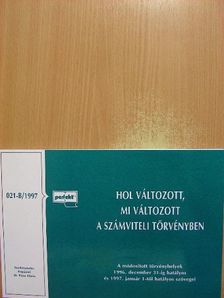 Hol változott, mi változott a számviteli törvényben [antikvár]