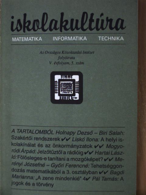 Ambrus Attiláné Kéri Katalin - Iskolakultúra 1995/5. [antikvár]