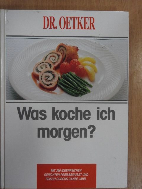 Helga Ganzow - Was koche ich morgen? [antikvár]