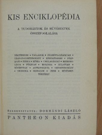 Gáspár Zoltán - Kis enciklopédia [antikvár]