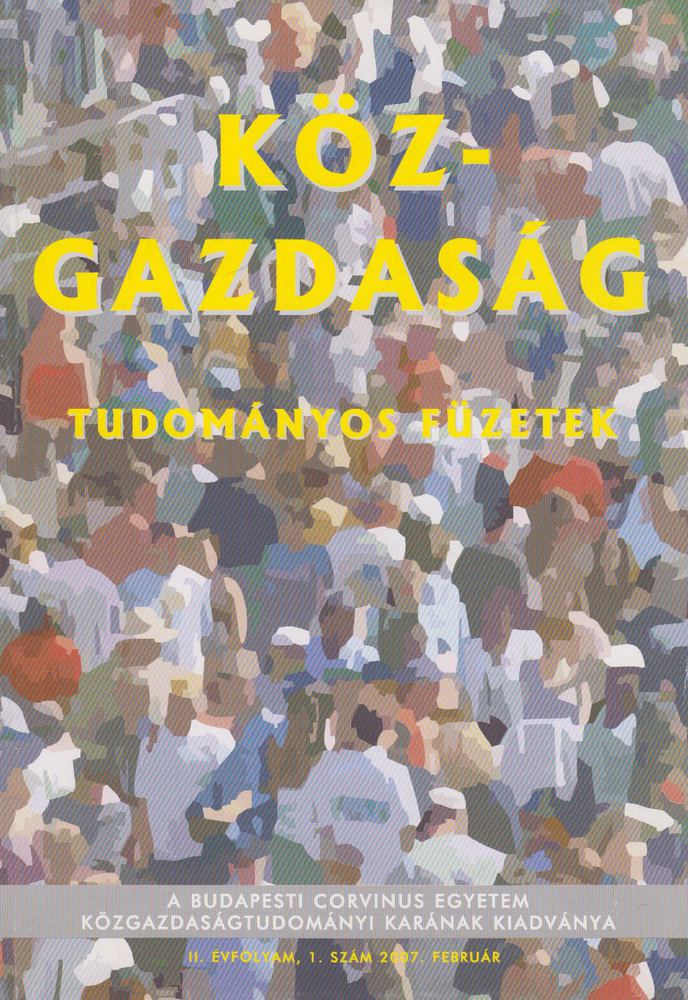 Trautmann László (szerk.) - Köz-gazdaság 2007. február [antikvár]