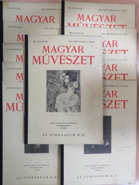 Ámos Imre - Magyar Művészet 1936. (nem teljes évfolyam) [antikvár]