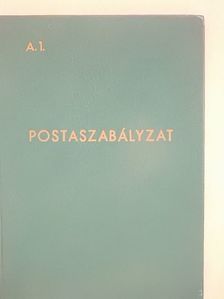 Postaszabályzat [antikvár]