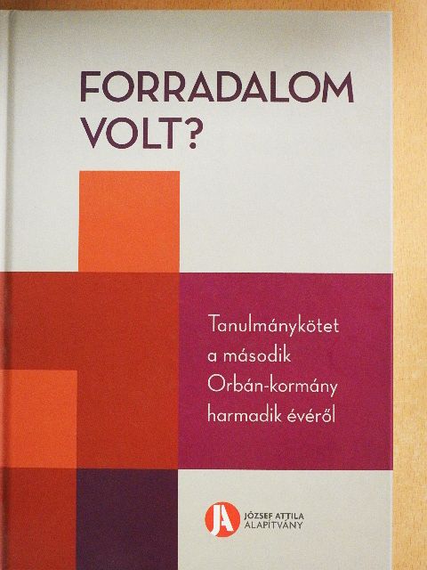 Agárdi Péter - Forradalom volt? [antikvár]