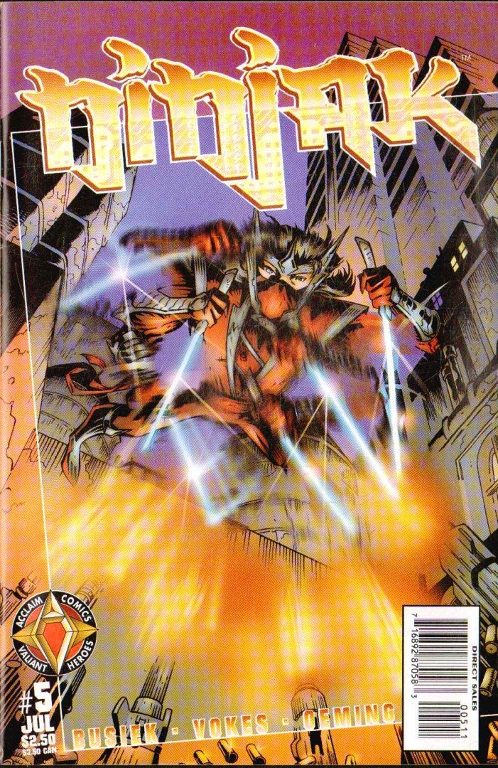 Busiek, Kurt, Raimondi, Pablo, DeMulder, Kim - Ninjak Vol. 2. No. 5 [antikvár]