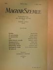 Bierbauer Virgil - Magyar Szemle 1944. január [antikvár]