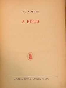 Elin Pelin - A föld [antikvár]