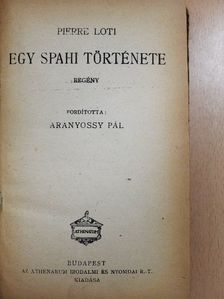 Barry Pain - Egy spahi története/Mary Ann/Lélekcsere [antikvár]