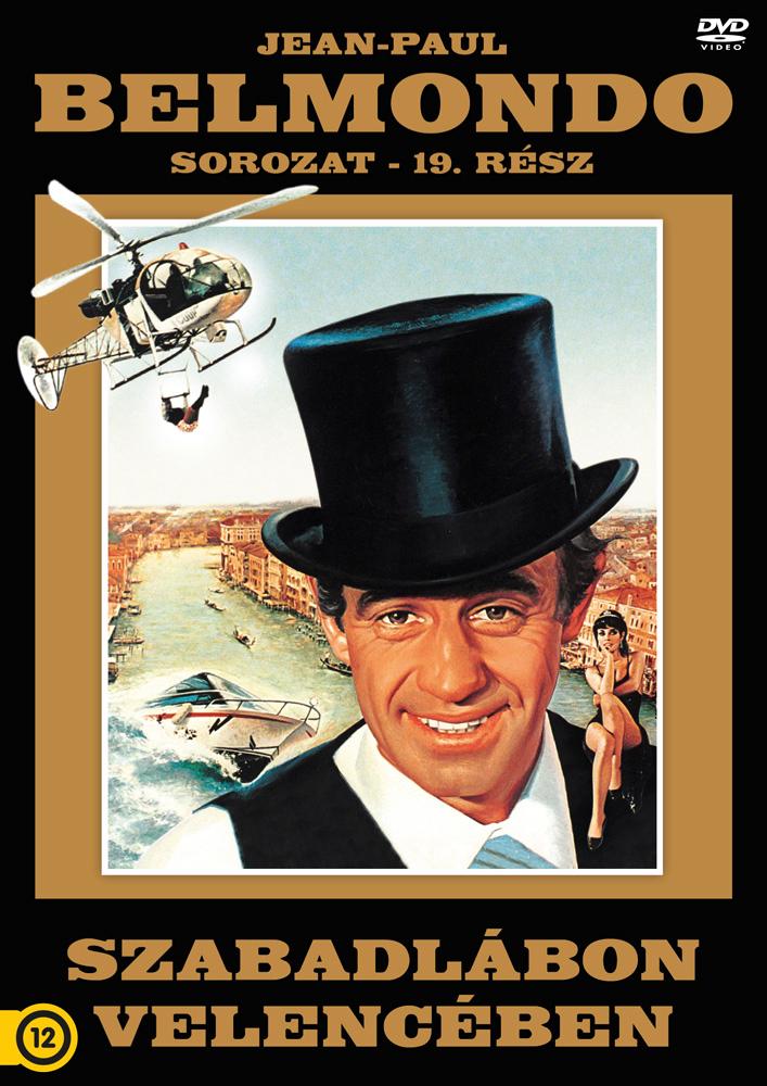 Szabadlábon Velencében - Belmondo - DVD -