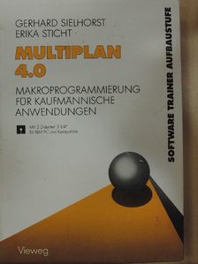 Erika Sticht - Multiplan 4.0 - 2 floppy-val [antikvár]